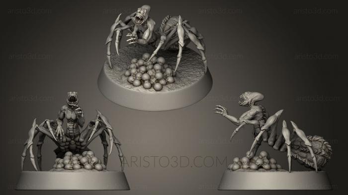 Figurines heroes, monsters and demons (STKM_0289) 3D model for CNC machine